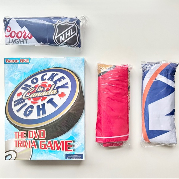 NHL 🏒Hockey Night In Canada DVD Trivia Game & Banner - Picture 6 of 12